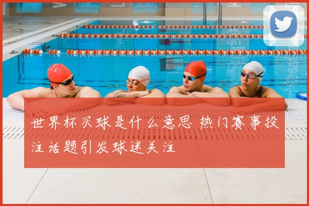 世界杯买球是什么意思 热门赛事投注话题引发球迷关注